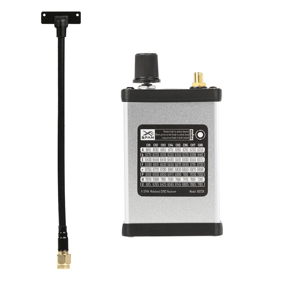 Приймач RUSHFPV XSPAN 6.1–7.2GHz VRX Receiver Module Kit 64CH для FPV-систем