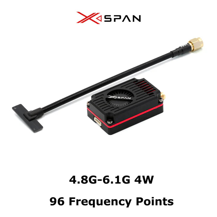 RUSHFPV 4.8G-6.1G XSPAN 4W VTX Transmitter Module