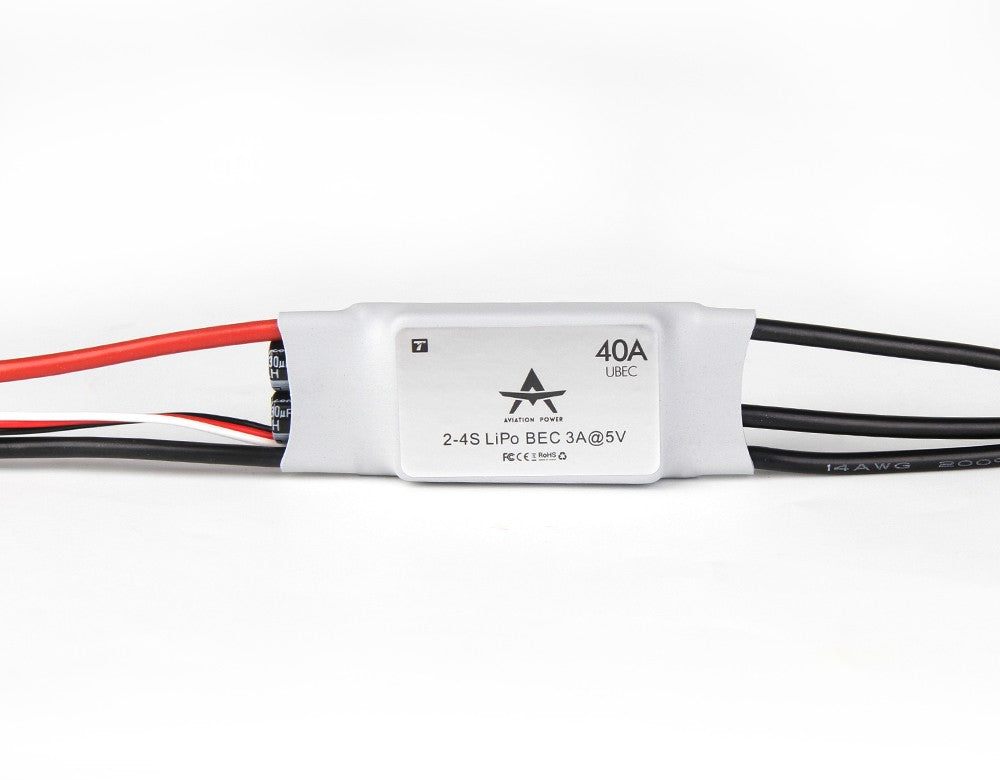 Регулятор швидкості T-Motor AT40A 2-4S Fixed Wing ESC