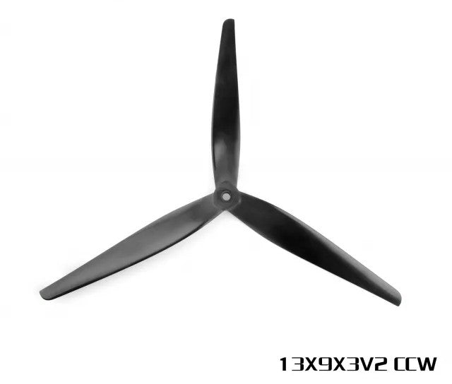 Пропелери HQProp X-Class 13×9×3 V2 Black Glass Fiber Reinforced Nylon (1CW+1CCW)