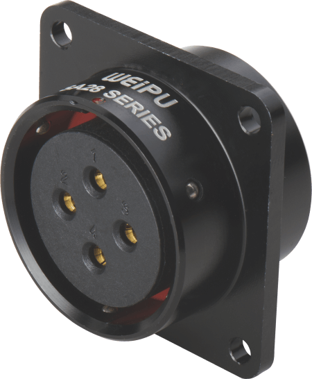 Конектор WEIPU SA2813/S2B-1 (панельний) 2 Pin IP67
