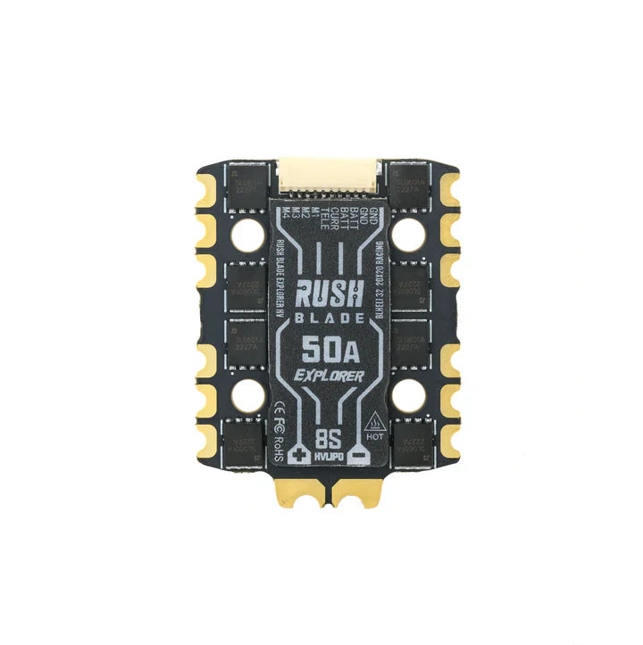 Регулятор швидкості RUSHFPV Rush Blade 50A Explorer 8S 4-in-1 ESC (20×20)