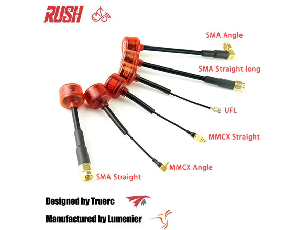 Антена RushFPV Cherry Antenna SMA 5.8GHz LHCP/RHCP Pair