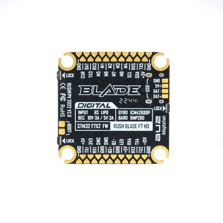 Стек RushFPV Blade F722 Stack + 60A BLHeli_32 Extreme Edition Digital 30x30