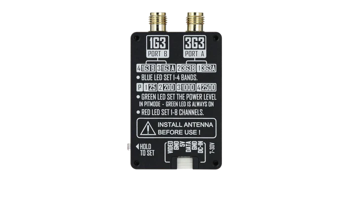 RUSHFPV 1.3G / 3.3G Dual Band VTX Transmitter Module