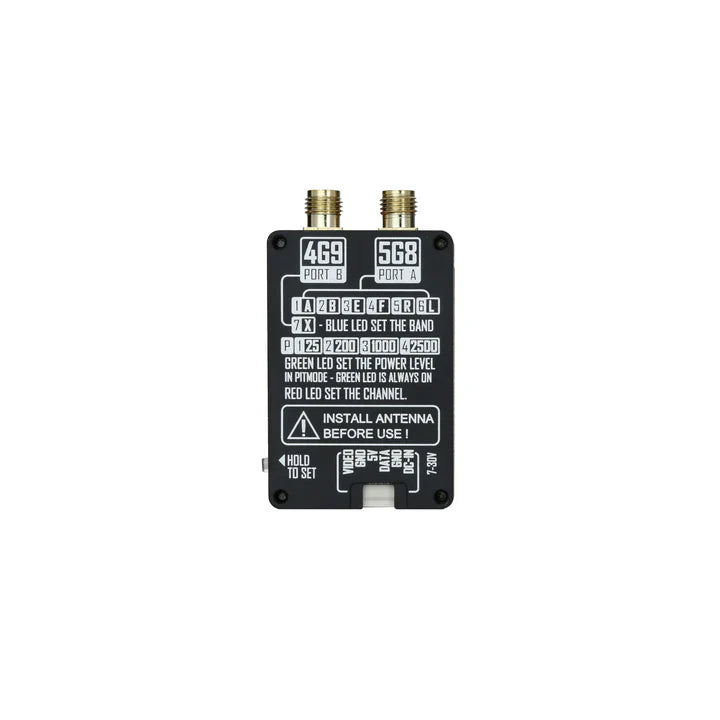RUSHFPV 5.8G / 4.9G Dual Band VTX Transmitter Module