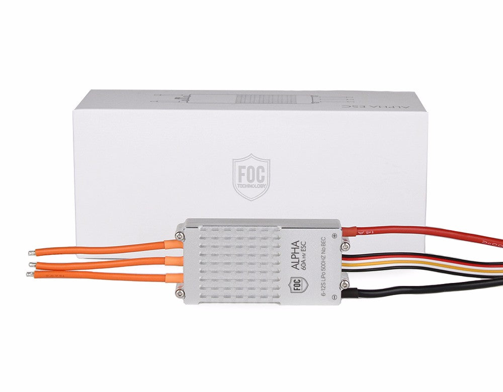 Регулятор швидкості T-Motor ALPHA 60A 12S V1.2 FOC ESC