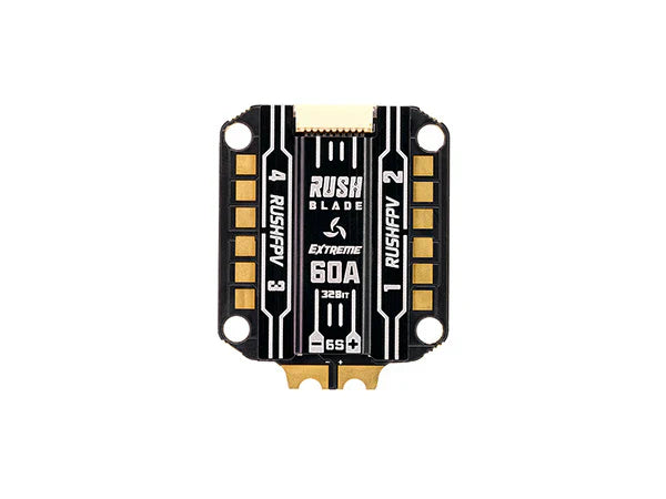 Регулятор швидкості RUSHFPV Rush Blade 60A Extreme Edition 32bit 128KHz 4-in-1 ESC (30×30)