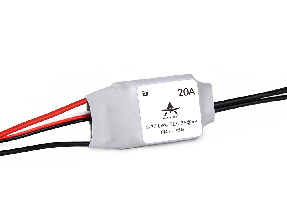 Регулятор швидкості T-Motor AT20A 2-3S Fixed Wing ESC