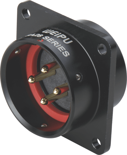 Конектор WEIPU SA2813/S2B-1 (панельний) 2 Pin IP67