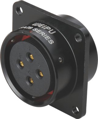 Конектор WEIPU SA2813/S2B-1 (панельний) 2 Pin IP67